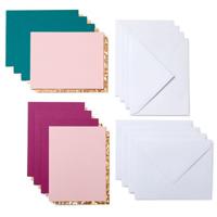 Cricut Joy™ Cutaway Cards Kaartenset Petrol, Fuchsia, Goud, Roze - thumbnail