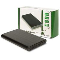 Inter-Tech 88884122 behuizing voor opslagstations HDD-behuizing Zwart 2.5 - thumbnail