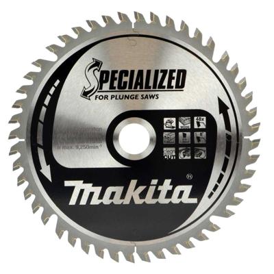 Makita Invalzaagblad voor Hout | Specialized | Ø 165mm Asgat 20mm 48T - B-56764 Makita Invalzaagblad voor Hout | Specialized | Ø 165mm Asgat 20mm 48T - B-56764
