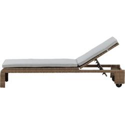 Nohr Ligbed 'Kha' Wicker, kleur Naturel