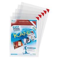 Presenteerhoes Djois Kang easy clic A4 herpositioneerbaar zelfklevend 5 stuks - thumbnail