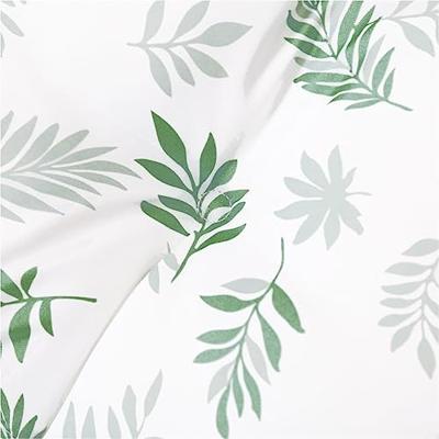 VidaXL Tuinstoelkussens 4 st bladpatroon 50x50x3 cm stof