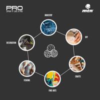 Montana MTN PRO Rust Effect Paint 400ml Rood - thumbnail