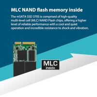 Transcend 64 GB mSATA SSD harde schijf SATA 6 Gb/s Retail TS64GMSA370S - thumbnail