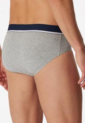 3-pack heren Heup slip 95/5 - Biologisch katoenen midi heren onderbroeken - ondergoed heren - M - Zwart - Onderbroek heren heren heren - Ondergoed