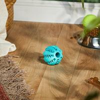 Denta Fun rubber baseball voor de hond 7 cm - thumbnail