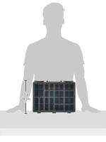 raaco Assorter 55 4x8-17 Assortimentsdoos (l x b x h) 338 x 261 x 57 mm Aantal vakken: 17 Vaste onderverdeling Inhoud 1 stuk(s) - thumbnail