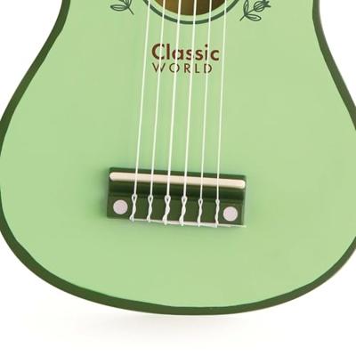 Classic World houten vintage gitaar