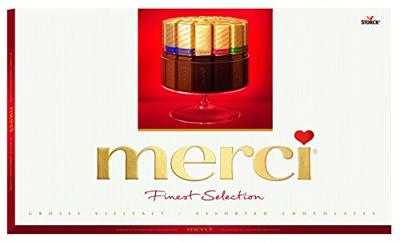 Chocolade Merci finest selection 400gr | 8 stuks