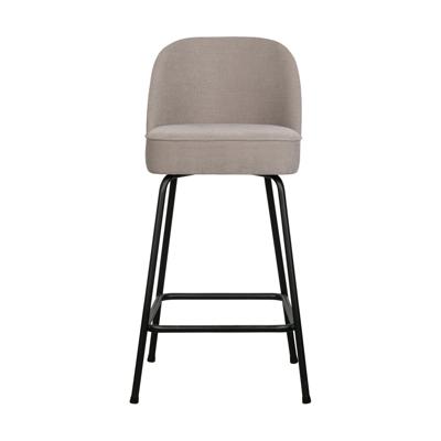 WOOOD Barkruk 'Vogue' Woven, kleur Zand (zithoogte 65cm)