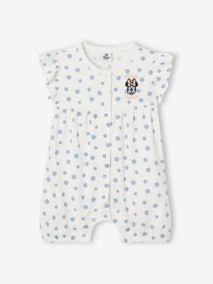 Disney® Minnie® korte jumpsuit voor babymeisjes wit, bedrukt
