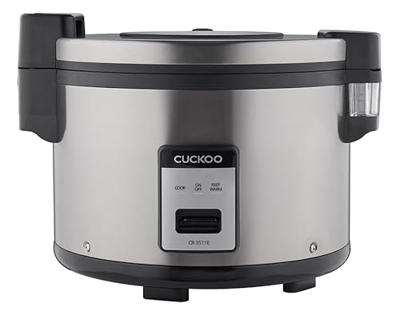 Cuckoo CR-3055 Rijstkoker Zilver, Zwart Timerfunctie - thumbnail