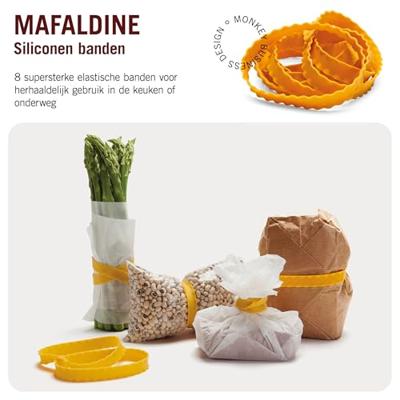 Apenstreken Elastiek Mafaldine set van 8