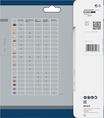 Bosch Accessoires Cirkelzaagblad Standard for Wood Speed 160 x 16 x 2,4 mm, 18 1st - 2608640785