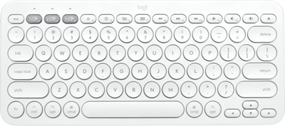 Logitech K380 toetsenbord Bluetooth QZERTY US International Wit