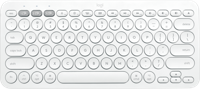 Logitech K380 toetsenbord Bluetooth QZERTY US International Wit - thumbnail