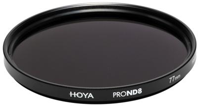 Hoya Grijsfilter PRO ND8 - 3 stops - 49mm Hoya Grijsfilter PRO ND8 - 3 stops - 49mm
