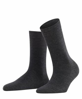 Falke 47488 SOFTMERINO SO ANTRACIET - alle