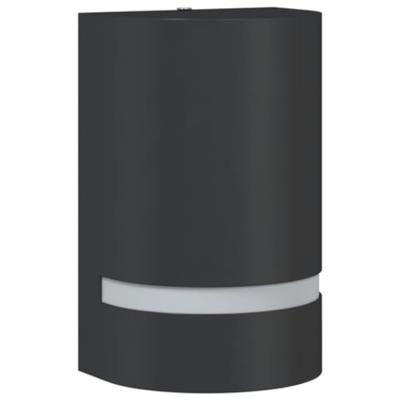 Buitenwandlamp gegoten aluminium zwart