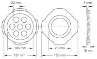 KS Tools 160.0536 Rubberen kussen - thumbnail
