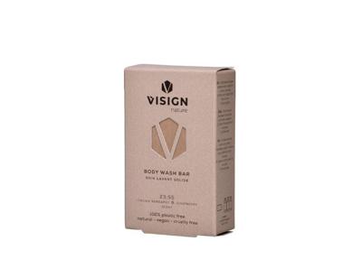Visign Nature Body wash bar - "het is vijf voor twaalf"