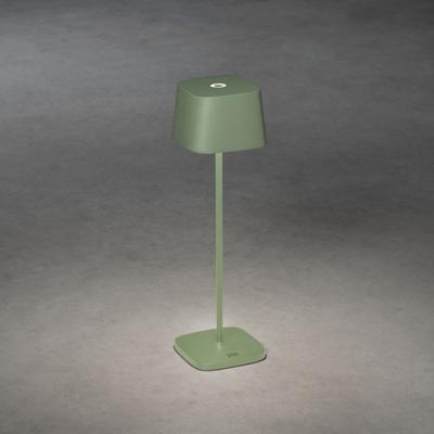 KonstSmide Draadloze tafellampCapri groen - 7814-630 - thumbnail