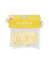 HEMA Uitsteekvormen Dieren - 6 Stuks (geel) - thumbnail