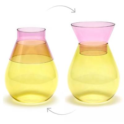 Peleg Design Twotone Vaas - Geel Peleg Design Twotone Vaas - Geel