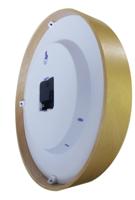 Wandklok Unilux Baltic hout wit - thumbnail