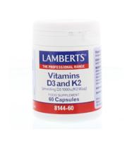 Lamberts Vitamine D3 En K2 (60ca) - thumbnail