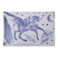 Mondoni Unicorn Muursticker - thumbnail