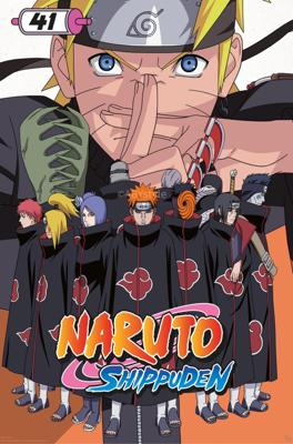 Poster Naruto Shippuden - Manga cover 61x91,5cm