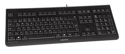 CHERRY KC 1000 toetsenbord Universeel USB AZERTY Belgisch Zwart