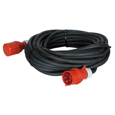 Showtec 32A krachtstroomkabel 5x6mm 25 meter
