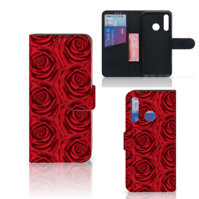 Huawei P Smart Plus (2019) Hoesje Red Roses Huawei P Smart Plus (2019) Hoesje Red Roses