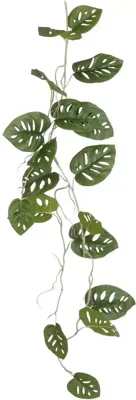 Mica Decorations kunst hangplant monstera 115cm groen