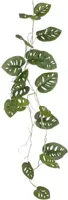 Mica Decorations kunst hangplant monstera 115cm groen - thumbnail