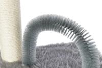 TRIXIE KRABPAAL BAZA MET BORSTEL GRIJS 41X41X50 CM - thumbnail