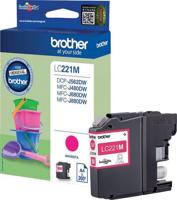 Brother inktcartridge, 260 pagina&apos;s, OEM LC-221MBP, magenta - thumbnail