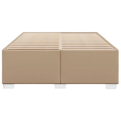 Bedframe kunstleer cappuccinokleurig 140x190 cm - thumbnail