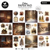 Studio Light • essentials collage paper pad hot cocoa - thumbnail