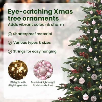 VidaXL Kunstkerstboom groen 210 cm pvc en metaal en plastic