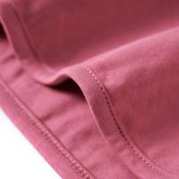 Kindershirt met lange mouwen kittenprint 140 frambooskleurig - thumbnail