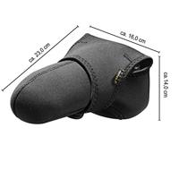 Walimex pro Neopreen camera-beschermhoes L (voor grote camera's met aangezette lens tot max. 23 cm diepte) - thumbnail