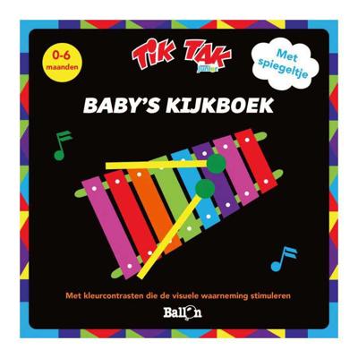 Standaard Uitgeverij Tik tak - baby's kijkboek 0-6m Standaard Uitgeverij Tik tak - baby's kijkboek 0-6m
