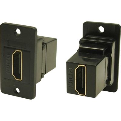 Cliff CP30600GX1 FM Slim FT HDMI F-F 3.2 hole Adapter, inbouw 1 stuk(s)