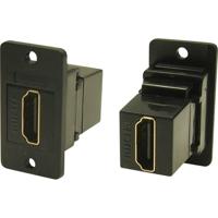 Cliff CP30600GX1 FM Slim FT HDMI F-F 3.2 hole Adapter, inbouw 1 stuk(s) - thumbnail