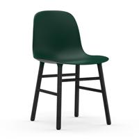Normann Copenhagen Form eetkamerstoel Green vierpoot zwart eikenhout - thumbnail