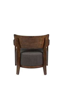 Dutchbone Fauteuil 'Duran', kleur Grijs Dutchbone Fauteuil 'Duran', kleur Grijs