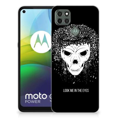 Silicone Back Case Motorola Moto G9 Power Skull Hair Silicone Back Case Motorola Moto G9 Power Skull Hair